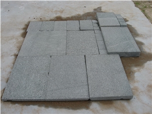 G398 Chinese Granite for Tiles Covering Flamed,Sawn Cut, Nutural Split,Pineapple