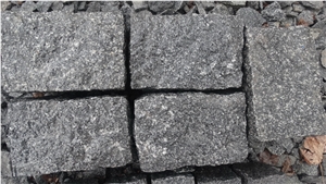G399 Chinese Granite for Cube Stone,Floor Covering, Courtyard Road Pavers,Natural Split,Flamed