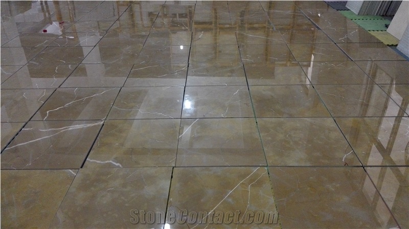 Spanish Gold Marble Tile and Slabs,Composited Tile