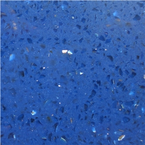 Blue Galaxy Color Quartz Stone Slabs