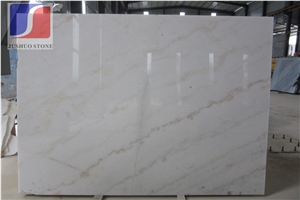 Guangxi White Marble Slabs, Tiles, White Marble with Grey Lines, Natural Building Stone Flooring,Feature Wall,Clading,Guangxi Bai Marble Slab/Hotel Interior Decoration