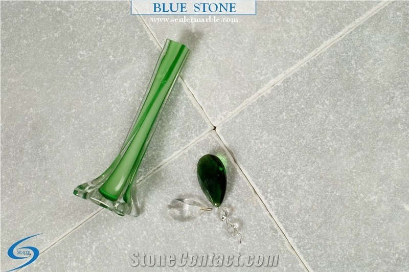 Blue Stone Marble (Afyon Silver Tumbled)