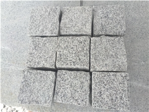 Chinese Light Grey G603 Granite Cubestone for Paving