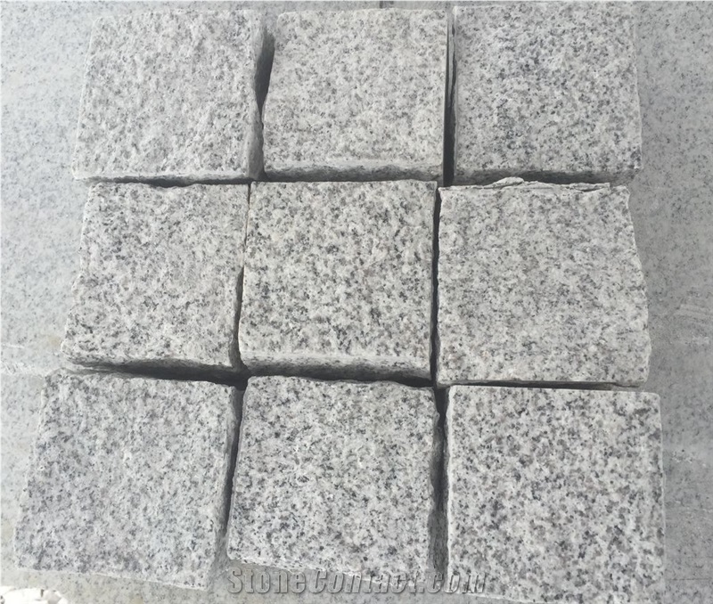 G602 Cheap Chinese Grey Granite Cube Stone & Pavers