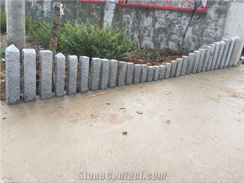 G603 Cheap Chinese Grey Granite Curbstone for Road Side Paving
