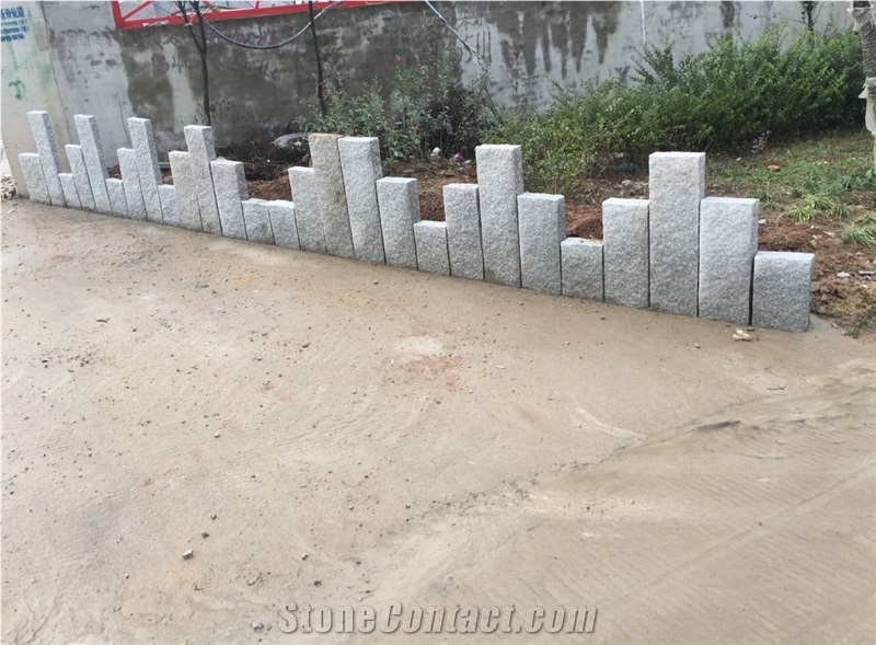 Lowest Price Chinese Grey Granite New G603 Road Kerbstones