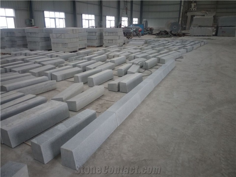 New G603 Cheap Chinese Grey Granite Kerbstone Side Road Stone