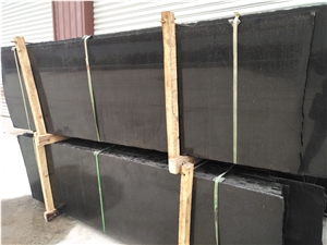 Chinese Black Color High Polished Granite Used for Kitchen Countertop