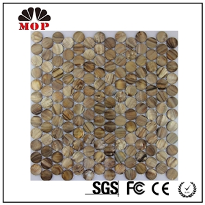 Mop-G10 Rounded Shell Mosaic Tile Club