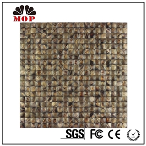 Mop-M12 15*15mm Mother Of Pearl Shell Mosaic Slab