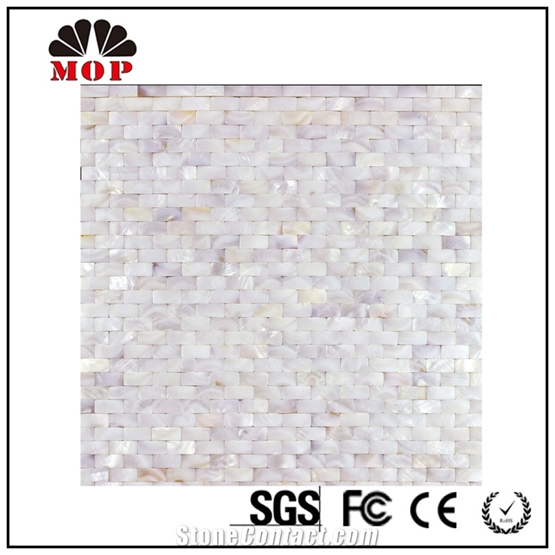 Mop-M22 Pink Shell Board Wall Mosaic Tile Club