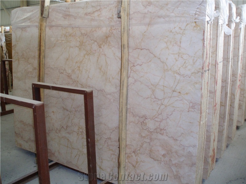 Red Cream Marble Slabs China