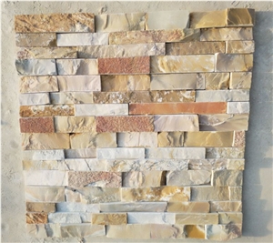 Slate Panels for Wall Natural Rusty Cultured Stone Veneer