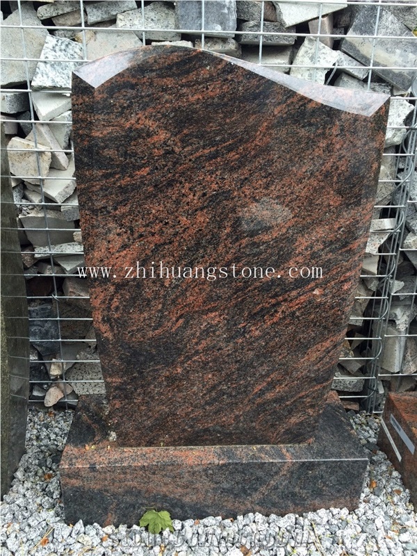 European Style Single Design Shanxi Black/ Jet Black/ Absolute Black Granite Tombstone Design/ Monument Design/ Western Style Monuments/ Upright Monuments/ Headstones