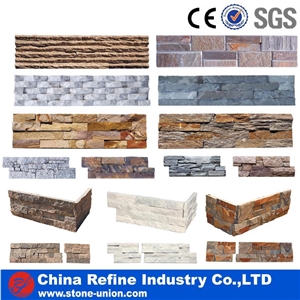 Natural Cultured Stone, Munutain Stone Veneer,Wall Cladding Panel for Sale