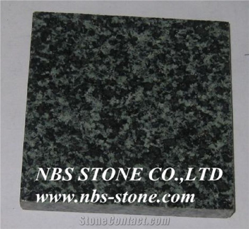 China Forest Green Granite, Polished Tiles& Slabs,Flamed,Bushhammered,Cut to Size for Countertop,Kitchen Tops,Wall Covering,Flooring,Project,Building Material