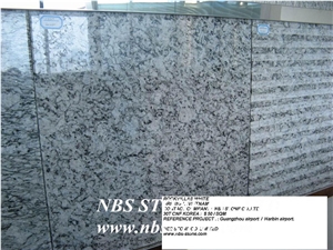 Rockvillas White Granite,Polished Tiles& Slabs,Flamed,Bushhammered,Cut to Size for Countertop,Kitchen Tops,Wall Covering,Flooring,Project,Building Material