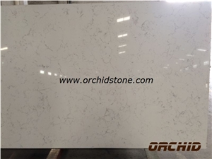 Polished Carrara White Quartz Stone Tiles & Slabs,Italy White Solid Surface Floor Covering Tiles,Engineered Stone Wall Cladding, Bianco Carrara,Bianca Carrera,Bianco Di Carrera,Bianco De Carrara