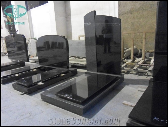 Absolute Black Granite Setting Monuments & Tombstones