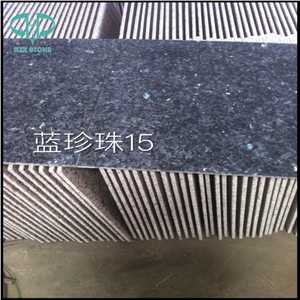 Blue Pearl Granite Tiles & Slabs/Blocks Importer/ Labrador Blue Pearl /Norway Blue Granite/Polished Slabs/Natural Granite Stone