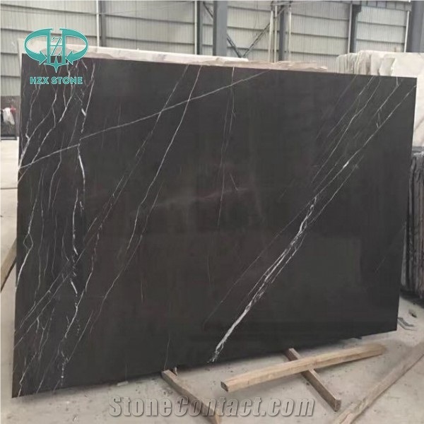 Bulgaria Gray Polished Marble Slab for Flooring and Wall