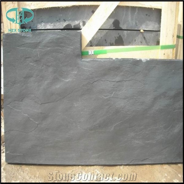 Chinese Black Slate Tile&Cut to Size/China Black Slate Floor Tiles/Black Slate Wall Tiles/ Slate Stone Flooring&Floor Covering/Slate Stone Covering/Slate Square Pavers&Panel/Exterior Decoration