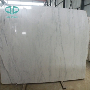East White Marble Polished Slab, Oriental White Marble for Kitchen and Bathroom Wall and Floor Tile, Orient White Marble, Dongfang White East White Marble Polished Slab, Oriental White Marbl