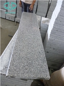 G603 Light Grey Granite Steps & Risers,Stairs & Risers,Polished,Honed and Flamed