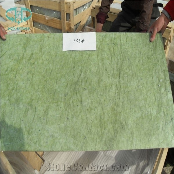 Green Jade Marble Tile, Emerald Green Marble Skirting, Spring Green Marble Wall Covering Tiles, Ming Green