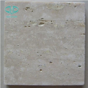 Grey Polished Travertine Slabs for Flooring and Wall