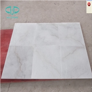 Guangxi White/China Carrara White Marble Tiles/Slabs