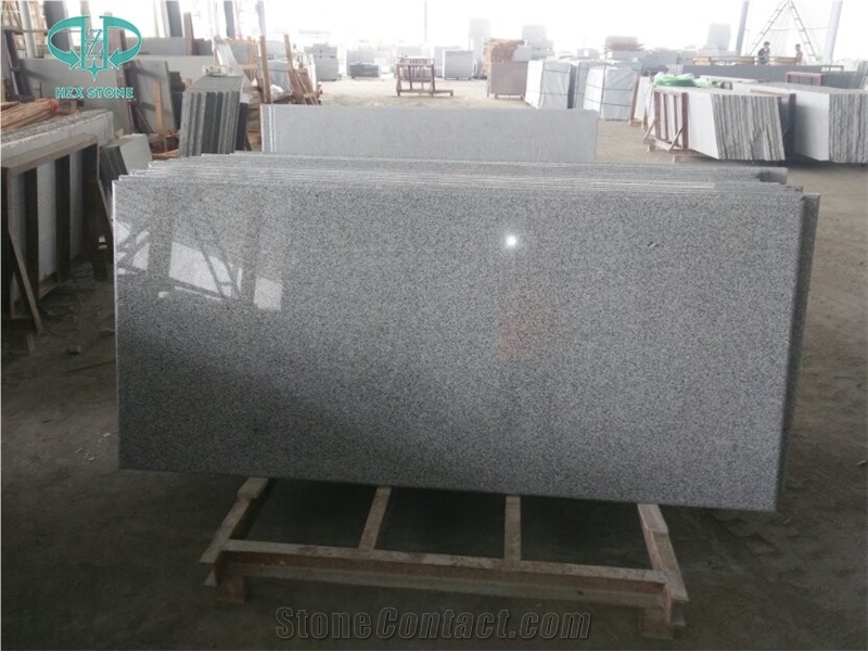 Hubei G603 White Grey Granite Slabs,Granite Kitchen Countertops,Granite Kitchen Island Tops,Worktops,Bench Tops
