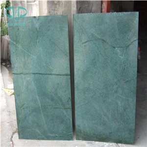 India Green Marble Tiles & Slabs, India Green Marble Floor Covering Tiles, Green Marble Skirting