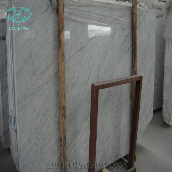 Italian Bianco Carrara White Marble Slabs,White Marble Tiles,Wall Cladding Tiles,Flooring Tiles