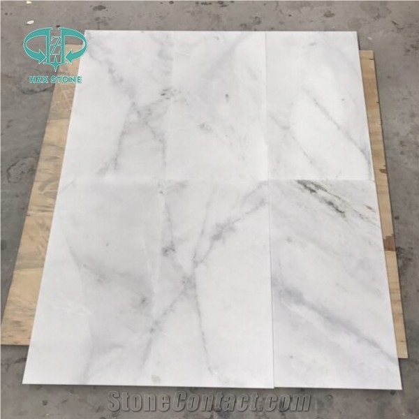 Jade White Marble Tiles Vein Cut/Cross Cut for Flooring/Wall