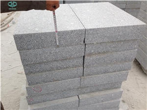 Lowest Price Chinese G341 Granite Road Kerbs,Granite Curbs,Paving Tiles,Wall Cladding Tiles,Flamed,Rough Picked,Fineapple,Sawn Cut