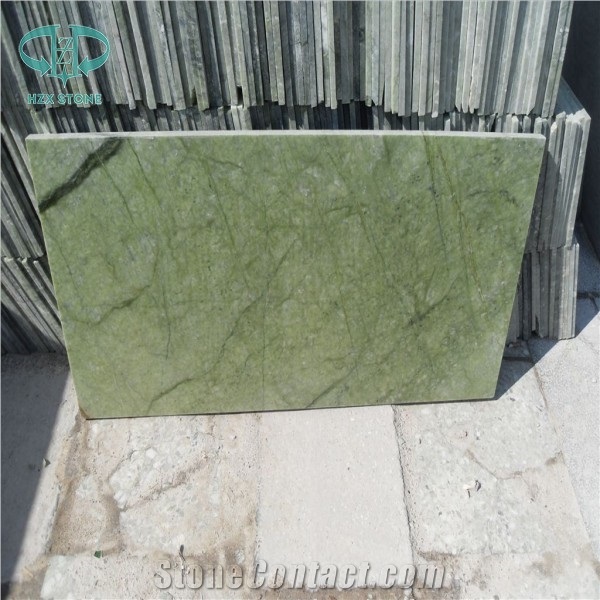 Ming Green Marble Tile & Slabs, Emerald Green Marble Wall Covering Tiles, Green Jade Marble