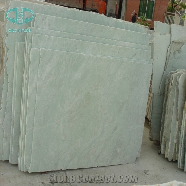 Ming Green Marble Tiles & Slabs, Green Jade Marble Floor Covering Tiles, Verda Ming Marble Skirting