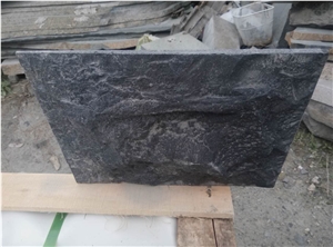 Mushroom/Natural Split G684 Black Basalt/Black Pearl Coverings in Stone for External Wall Cladding