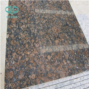 Polished Baltic Brown Granite Tiles for Wall and Flooring