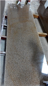 Polished Rusty Yellow Granite Small Slab/Giallo Fantasia Granite Strip/Padang Amarillo Granite Stone Panels/G682 Granite for Wall Covering&Floor Covering/A Grade