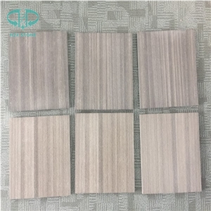 Popular Purple Wood Grain Sandstone Tile for Stone Project