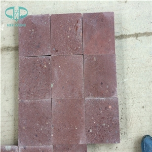 Red Porphyry Floor Tiles, Red Porphyry Covering,Dark Porphyry Wall Tiles, Porphyry Tiles, Porphyry Wall Covering