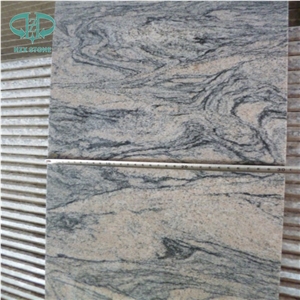 Silver Waves Granite Wall Tiles, China Juparana Floor Tile, Desert Gold Granite Tiles, Desert Flower