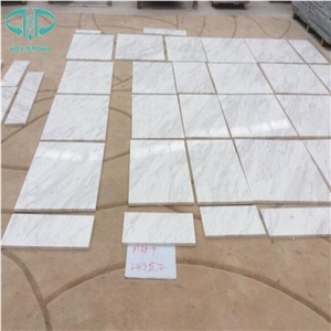 Volakas White Marble Polished Tiles/Slabs