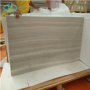 White Wood Marble /China White Marble/Wall Covering/Wooden Marble Floor Slabs Tiles