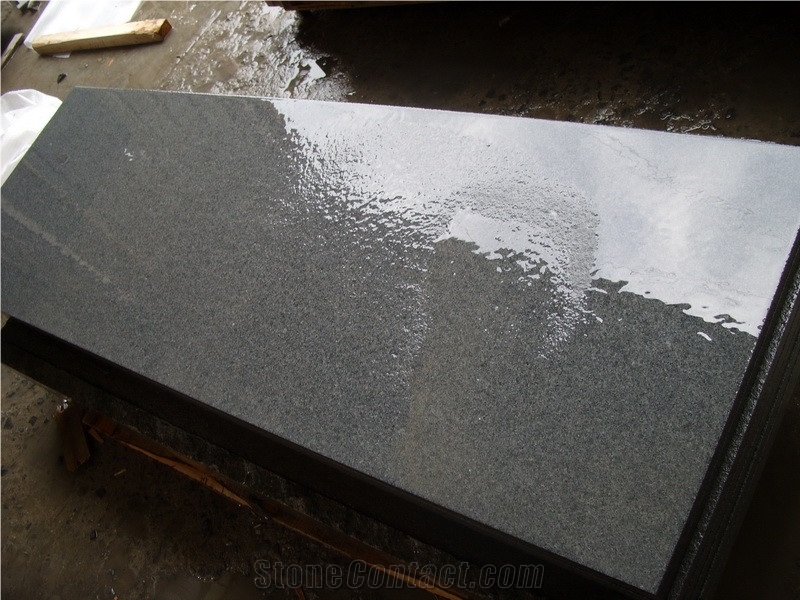Chines G654 Granite Dark Grey Natural Spilt,Flamed,Sawn Cut Paving Stone, Cube Interior Building Stone