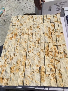 Egyptian Beige Brick Mosaic Tile Split Finish Mosaic Tile for Walling