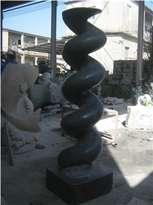 Grey Granite Abstract Yr2 Sculpture & Statue