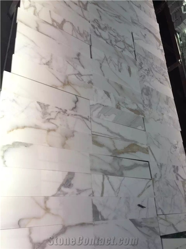 Luxury Marble Tile Marble Calacatta Gold Tile for Wall Covering Tile